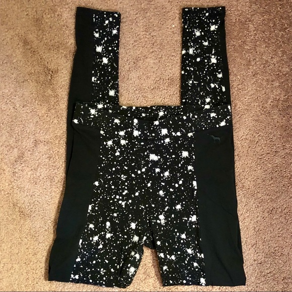 Victoria’s Secret PINK star and space leggings. XS - Picture 2 of 4